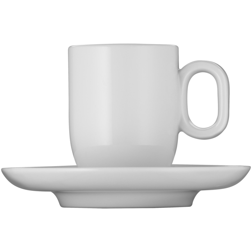 WMF - SADA 2x Šálka na espresso s podšálkou BARISTA biela