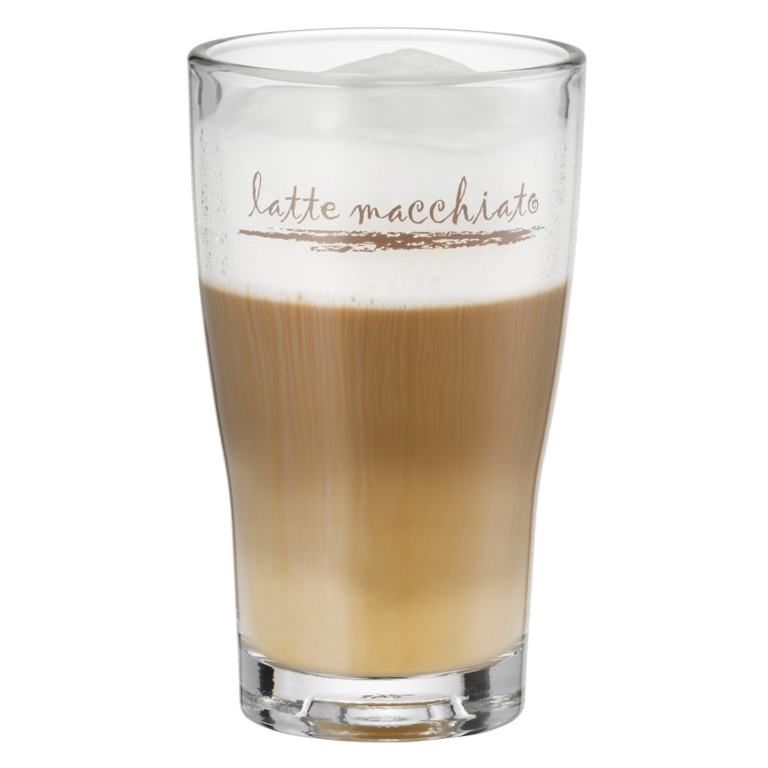 WMF - Sada pohárov a lyžičiek na latte macchiato CLEVER & MORE 6ks