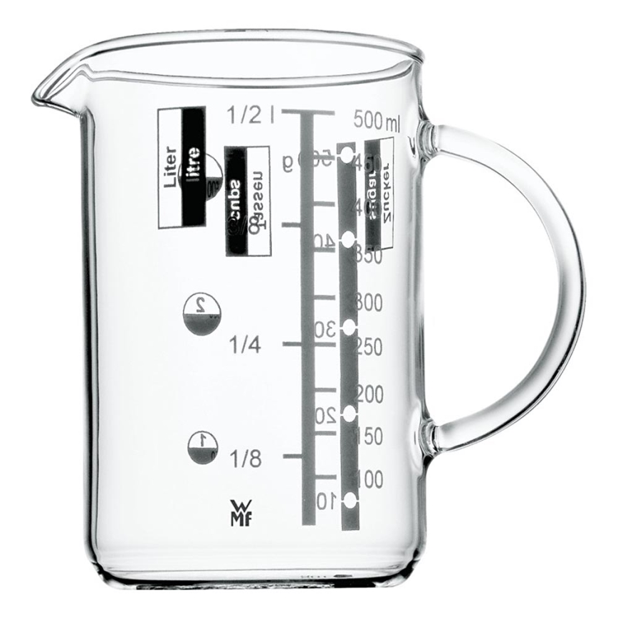 WMF - Sklenená odmerka GOURMET 0,5 l