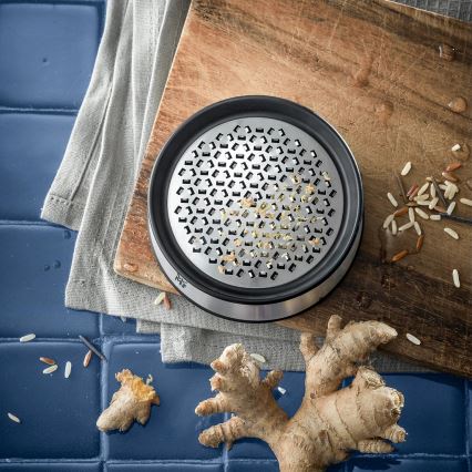 WMF - Strúhadlo na zázvor, priemer 9 cm, nerezová oceľ/čierna