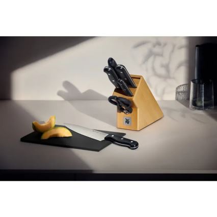 WMF - Súprava kuchynských nožov v bloku SPITZENKLASSE PLUS 6 ks