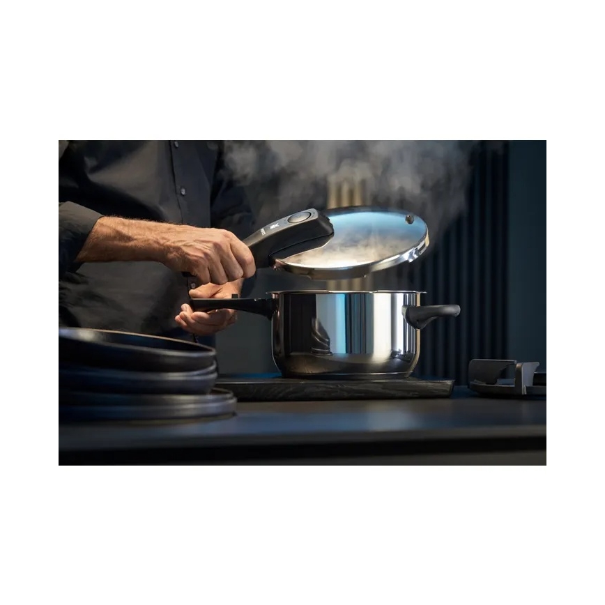 WMF - Súprava tlakových hrncov 6,5 l + 3 l PERFECT, nerezová oceľ