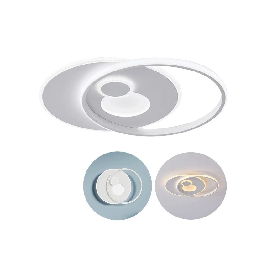 Wofi 11621 - LED Stmievateľné stropné svietidlo AKON LED/38W/230V 2700-5500K + diaľkové ovládanie