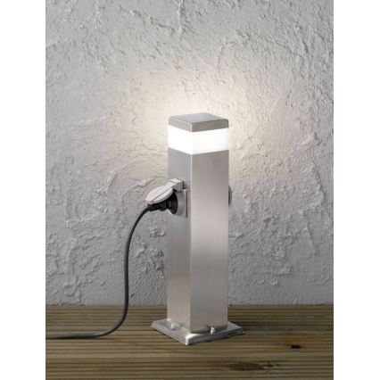 Wofi 3054.01.97.7000 - LED Vonkajšia lampa s 2 zásuvkami TARA LED/7W/230V IP44 SCHUKO