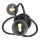 Wofi 4014-205 - LED Nástenné svietidlo NANCY 2xG9/3,5W/230V čierna/lesklý chróm