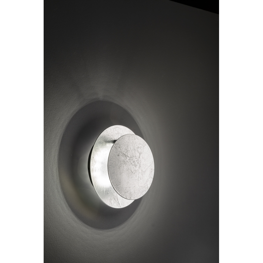 Wofi 4048-303R - LED Nástenné svietidlo BAYONNE LED/6,5W/230V strieborná