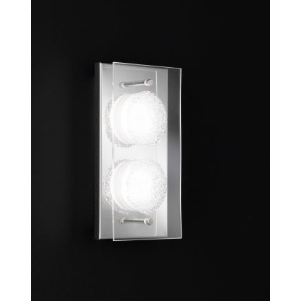 Wofi 4085.02.01.7000 - LED Nástenné svietidlo NAMUR 2xLED/5,5W/230V 3000K