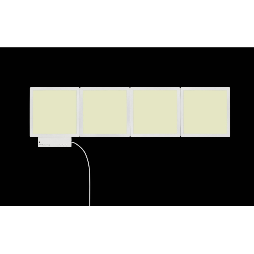 Wofi 4506.04.06.9000 - SADA 4x LED RGB Stmievateľné nástenné svietidlo LED/2W/230V + diaľkové ovládanie