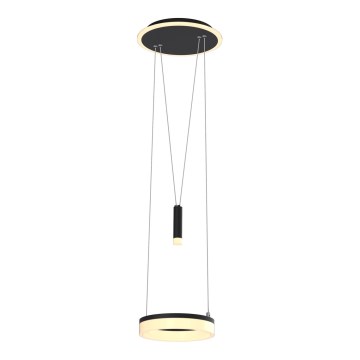 Wofi 6054-302 - LED Stmievateľný luster na lanku JESSE LED/15,5W/230V čierna