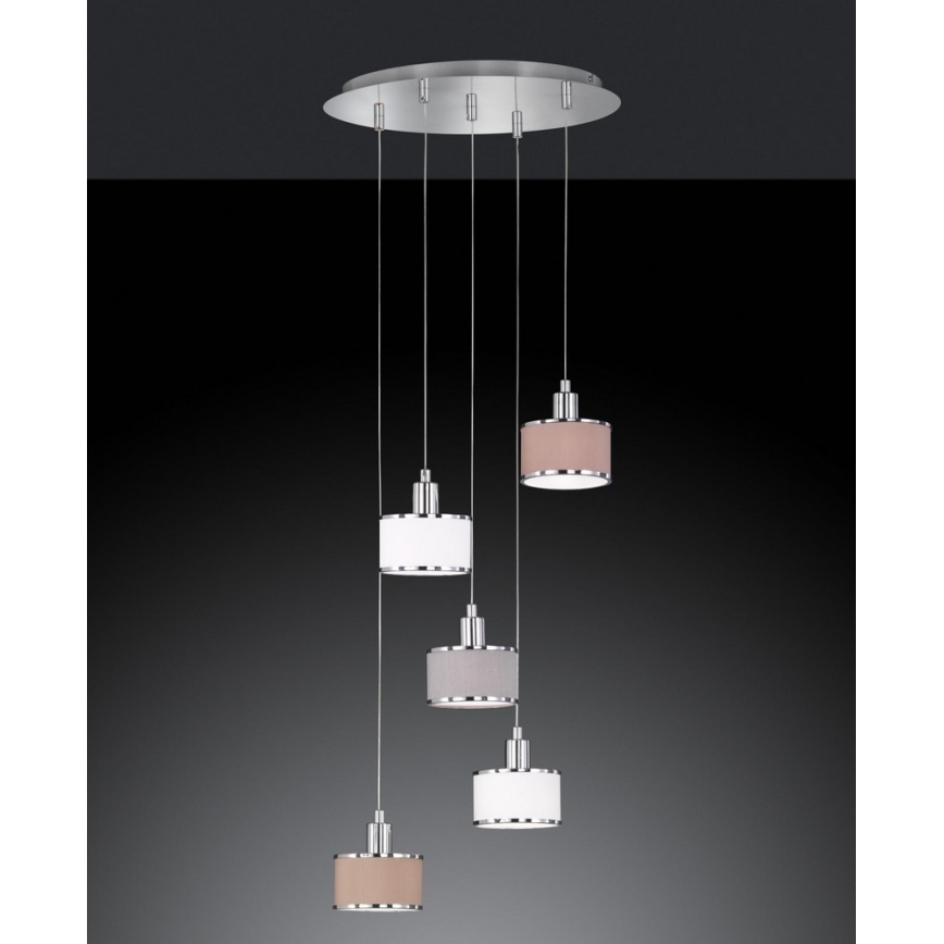 Wofi 619905019000 - Luster na lanku CIARA 5xE14/28W/230V