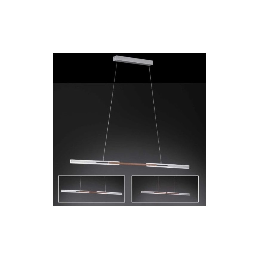 Wofi 6266.01.63.9300 - LED Luster na lanku KIT LED/32W/230V