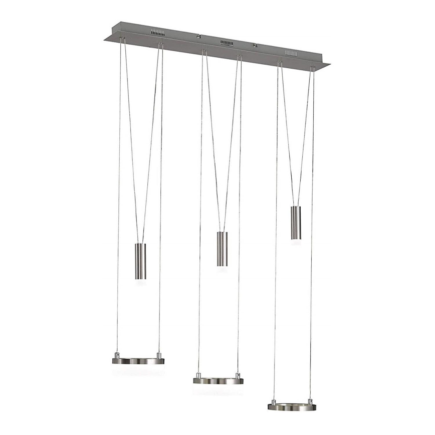 Wofi 7263.06.54.6000 - LED Stmievateľný luster na lanku JETTE 3xLED/7,5W/230V + 3xLED/1W