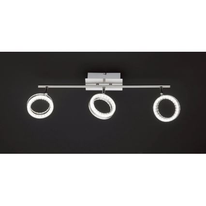 Wofi 7389.03.64.7000 - LED Bodové svietidlo GEZA 3xLED/4,5W/230V 3000K
