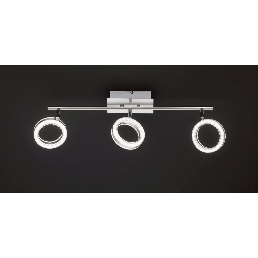 Wofi 7389.03.64.7000 - LED Bodové svietidlo GEZA 3xLED/4,5W/230V 3000K