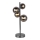 Wofi 8014.04.24.9000 - LED Stolná lampa VILLA 4xG9/3W/230V čierna
