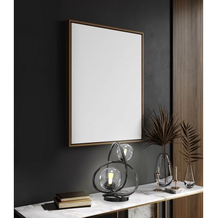 Wofi 8014-205 - LED Stolná lampa NANCY 2xG9/3,5W/230V čierna/lesklý chróm