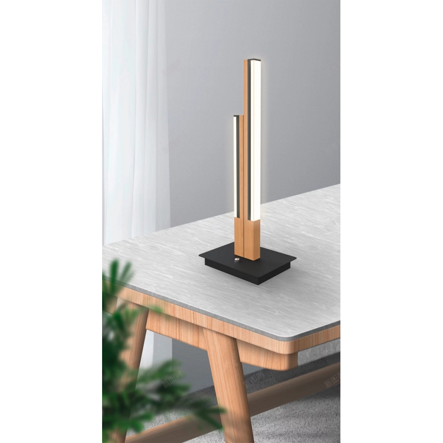 Wofi 8031-206 - LED stolná lampa PALERMO LED/10,5W/230V kaučukovník