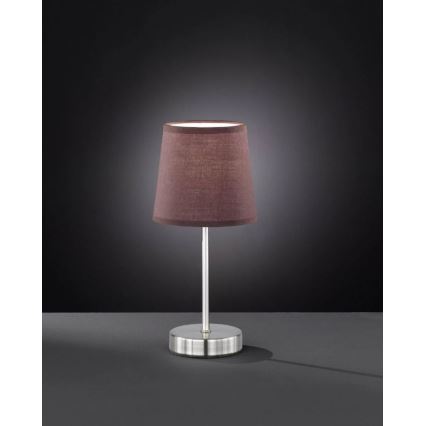Wofi 8324.01.51.0000 - Stolná lampa CESENA 1xE14/42W/230V hnedá
