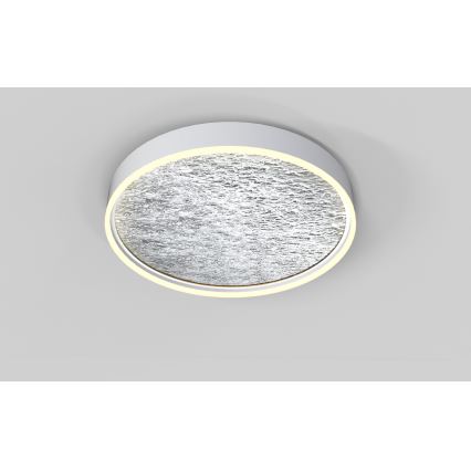 Wofi 9002-103L - LED Stmievateľné stropné svietidlo BORDEAUX LED/60W/230V strieborná