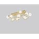 Wofi 9014-1201 - LED Prisadený luster NANCY 12xG9/3,5W/230V zlatá/biela