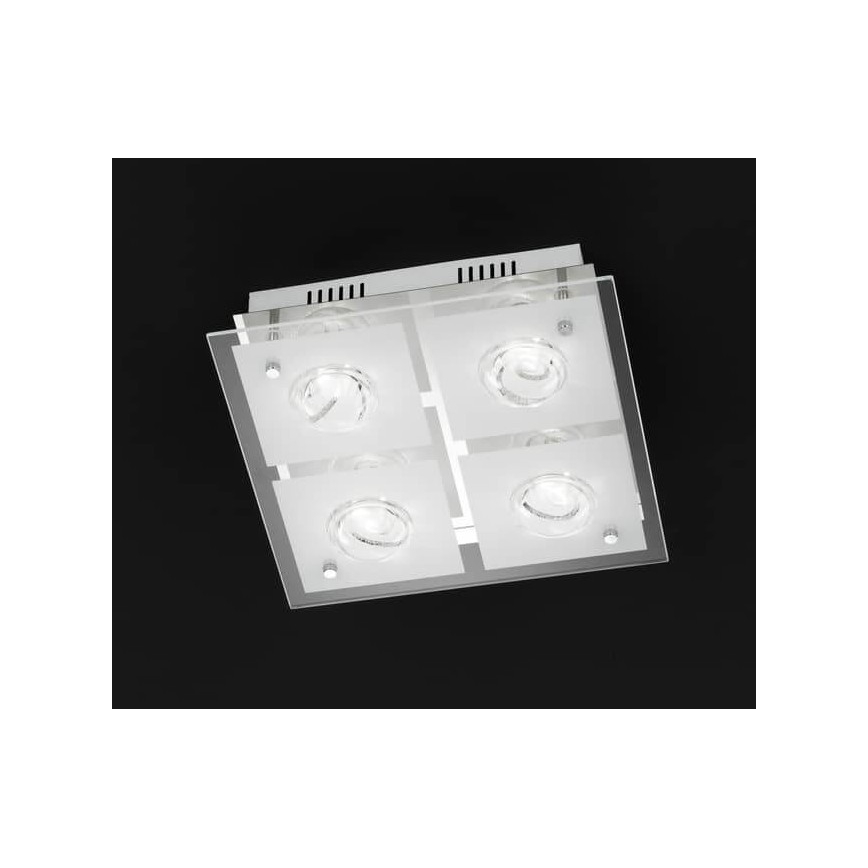 Wofi 9105.04.01.6300 - LED Stropné svietidlo TYRA 4xLED/4W/230V