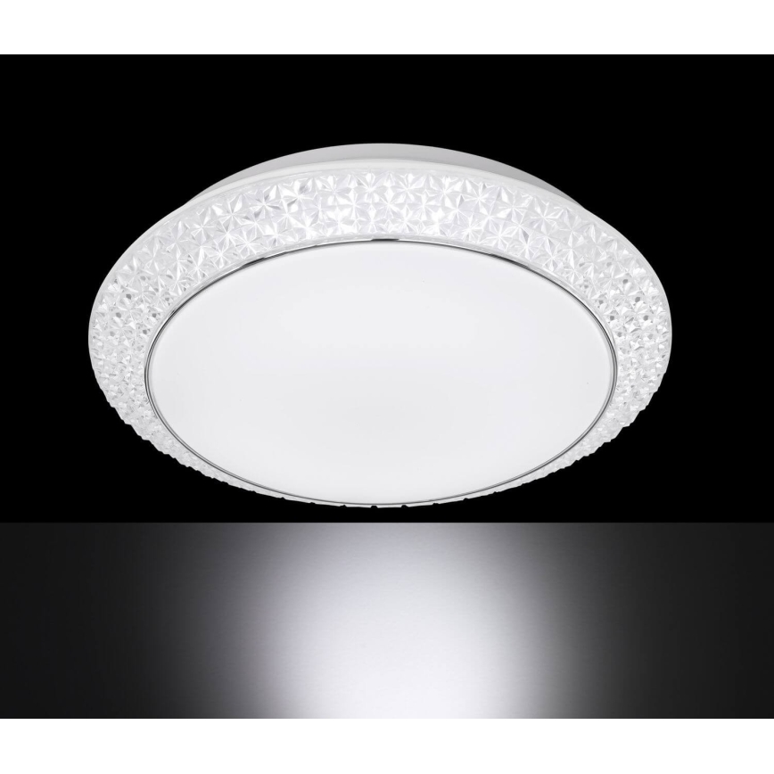 Wofi 9246.01.06.6410 - LED Stmievateľné stropné svietidlo VELDEN LED/18W/230V