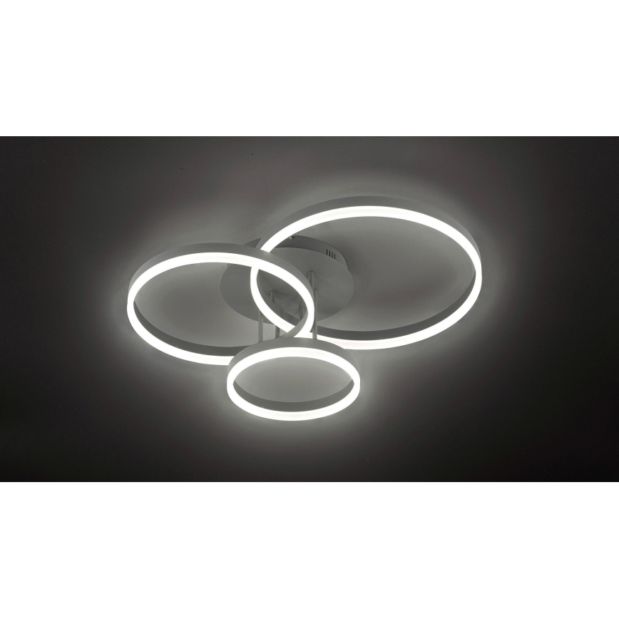 Wofi 9822.03.88.9000 - LED Stmievateľný prisadený luster VAASA LED/58W/230V
