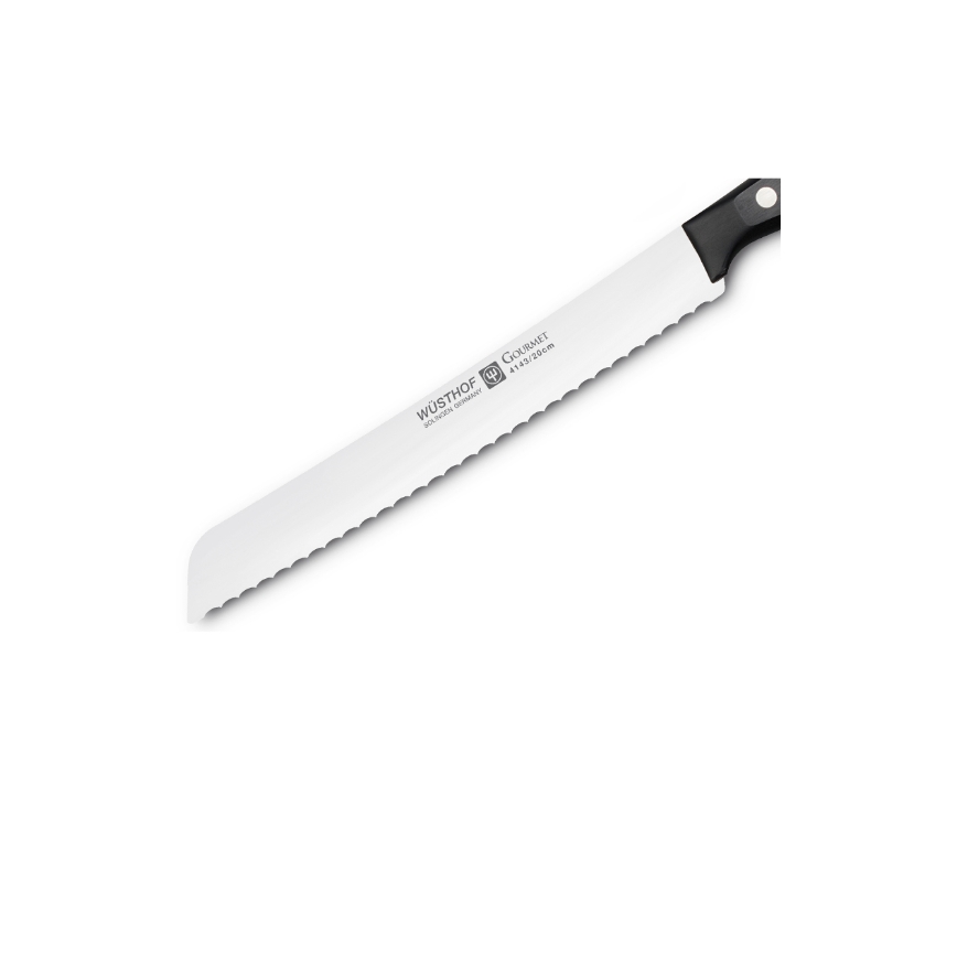 Wüsthof - Kuchynský nôž na chleba GOURMET 20 cm čierna