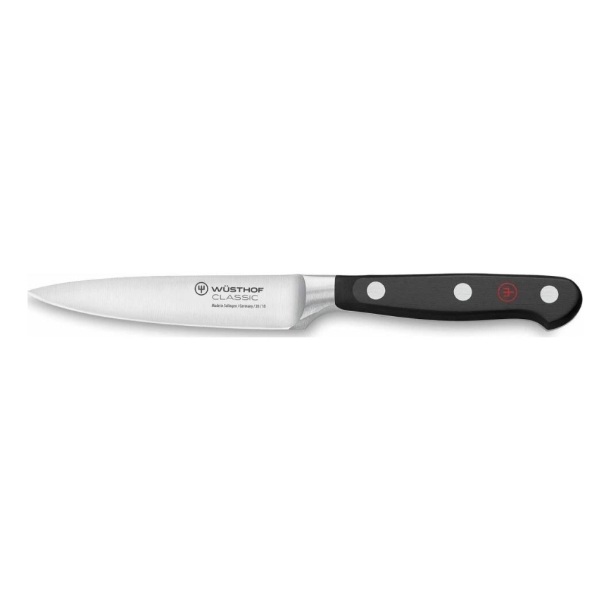 Wüsthof - Kuchynský nôž na zeleninu CLASSIC 10 cm čierna