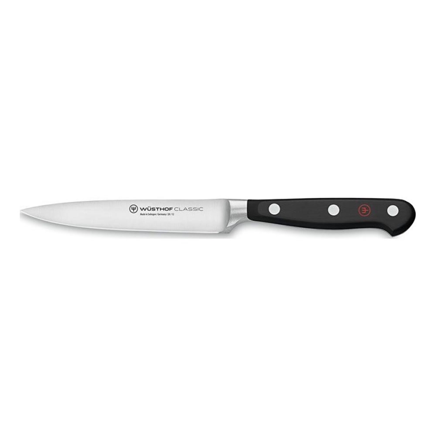 Wüsthof - Kuchynský nôž na zeleninu CLASSIC 12 cm čierna