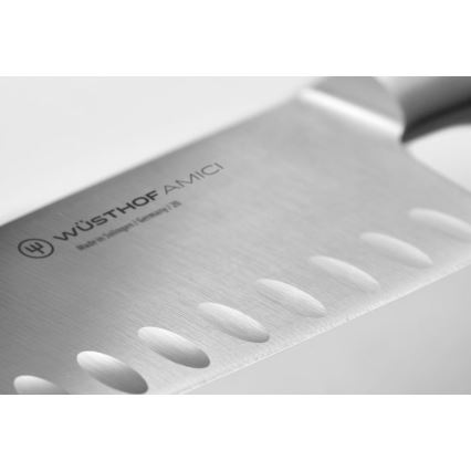 Wüsthof - Kuchynský nôž santoku AMICI 17 cm olivové drevo