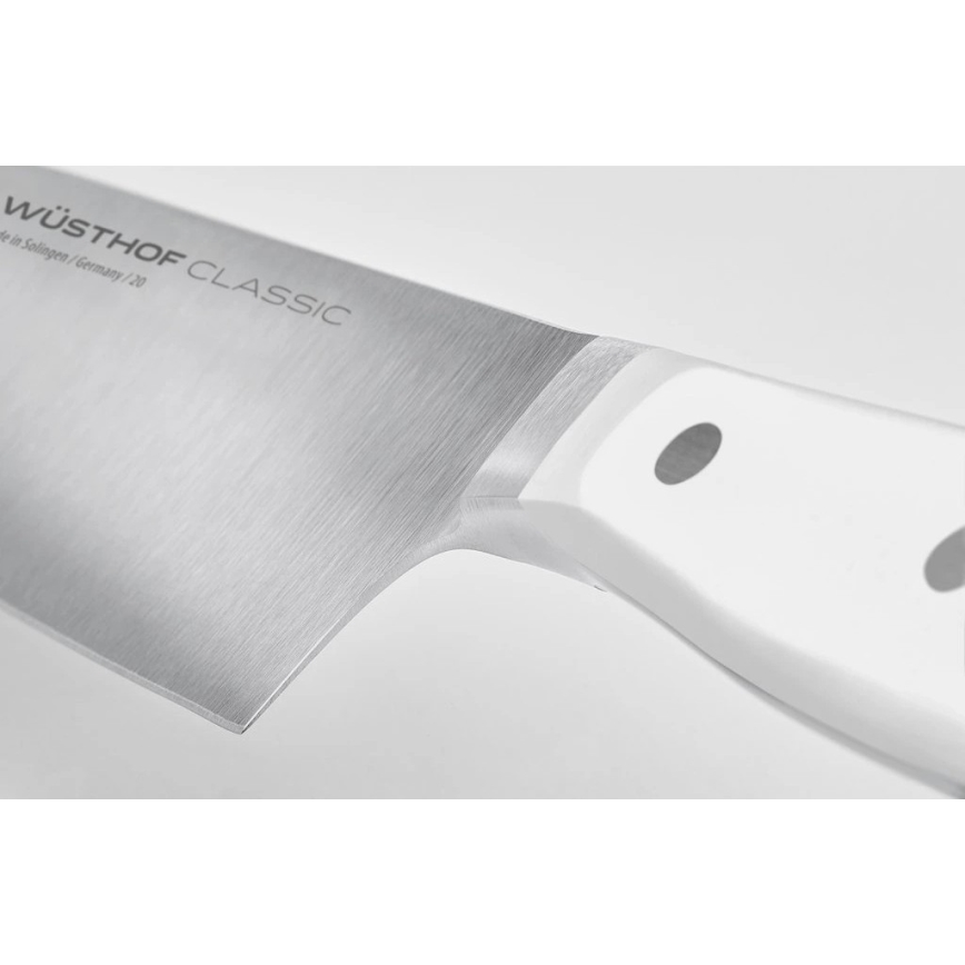 Wüsthof - Kuchynský nôž santoku CLASSIC 14 cm biela