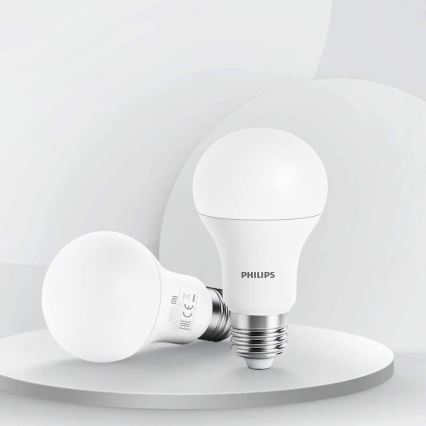 Xiaomi - LED Stmievateľná žiarovka Philips E27/9W/230V 2700K Wi-Fi