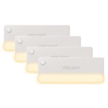 Xiaomi Yeelight - SADA 4x LED Osvetlenie nábytku so senzorom LED/0,15W/5V 2700K