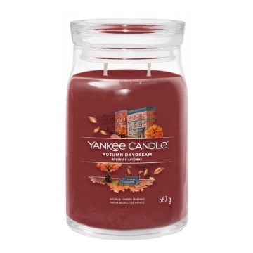 Yankee Candle - Vonná sviečka AUTUMN DAYDREAM veľká 567g 60-90 hod.