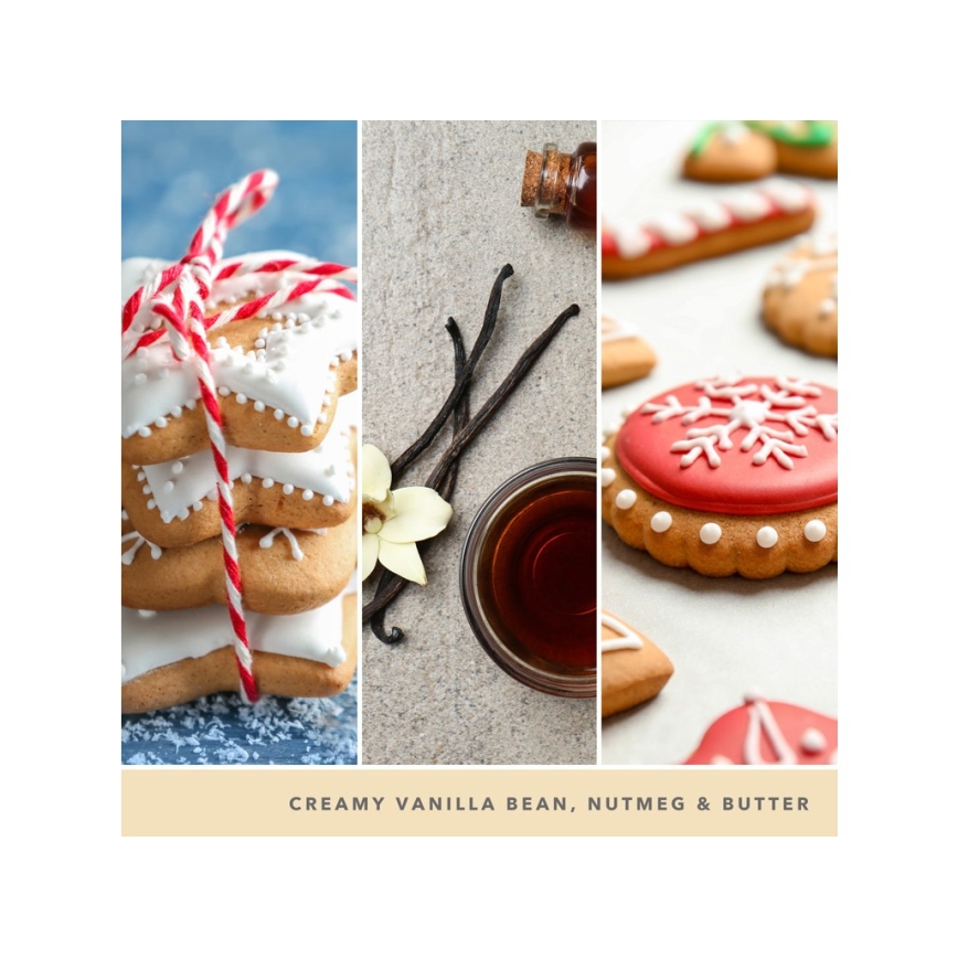 Yankee Candle - Vonná sviečka CHRISTMAS COOKIE veľká 567g 60-90 hod.