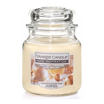 Yankee Candle - Vonná sviečka GLISTENING CHRISTMAS malá 104g 20-30 hod.