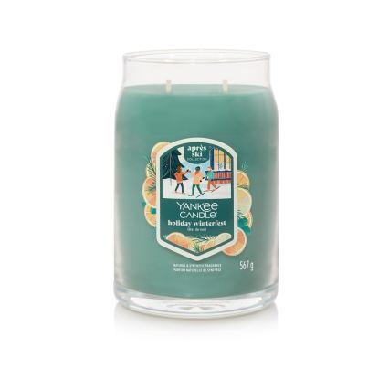 Yankee Candle - Vonná sviečka HOLIDAY WINTERFEST veľká 567g 60-90 hod.