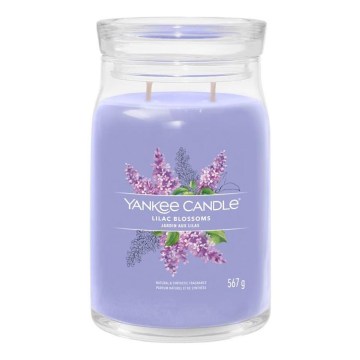 Yankee Candle - Vonná sviečka LILAC BLOSSOMS veľká 567 g 60-90 hod.