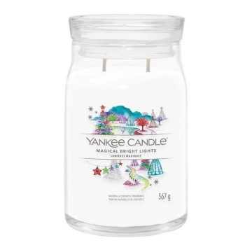 Yankee Candle - Vonná sviečka MAGICAL BRIGHT LIGHTS veľká 567g 60-90 hod.