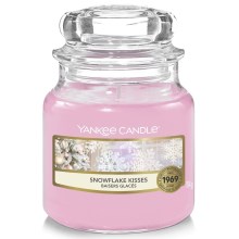 Yankee Candle - Vonná sviečka SNOWFLAKE KISSES malá 104g 20-30 hod.