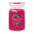 Yankee Candle - Vonná sviečka SPARKLING WINTERBERRY veľká 567g 60-90 hod.