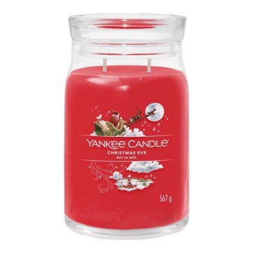 Yankee Candle - Vôňová sviečka CHRISTMAS EVE veľká 567g 60-90 hod.