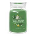 Yankee Candle - Vôňová sviečka SHIMMERING CHRISTMAS TREE veľká 567g 60-90 hod.