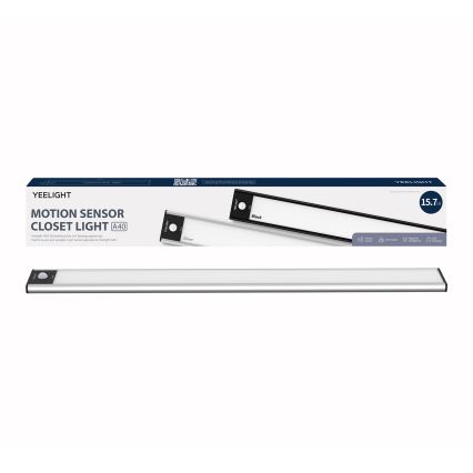 Yeelight - LED stmievateľné nabíjacie osvetlenie nábytku so senzorom LED/2,3W/1500 mAh 4000K 40 cm strieborná
