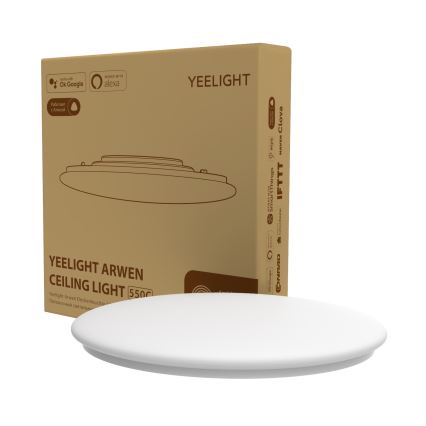 Yeelight - LED RGB Stmievateľné svietidlo ARWEN 550C LED/50W/230V IP50 CRI 90 + diaľkové ovládanie Wi-Fi/BT