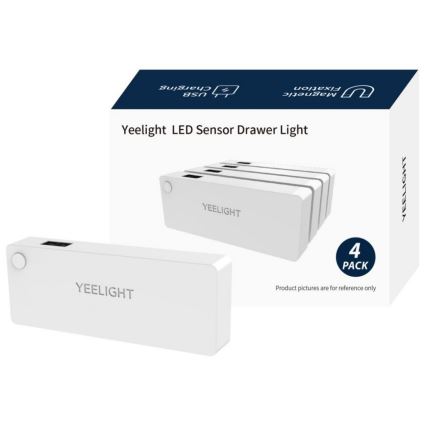 Yeelight - SADA 4x LED Osvetlenie nábytku so senzorom LED/0,15W/5V 2700K