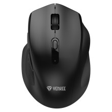Yenkee - Bezdrôtová myš 800/1200/1600 DPI 1xAA čierna