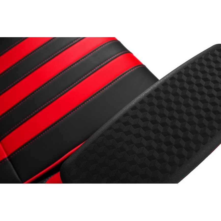 Yenkee - Herná stolička čierna/červená