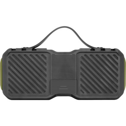Yenkee - Nabíjací TWS reproduktor 20W/5V IPX6 zelená/čierna